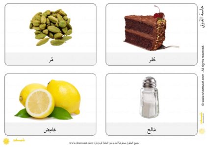 حاسة الذوق Archives شمسات